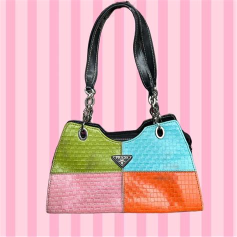 prada multicolor handbags